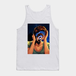 Triplet Faces Girl Tank Top